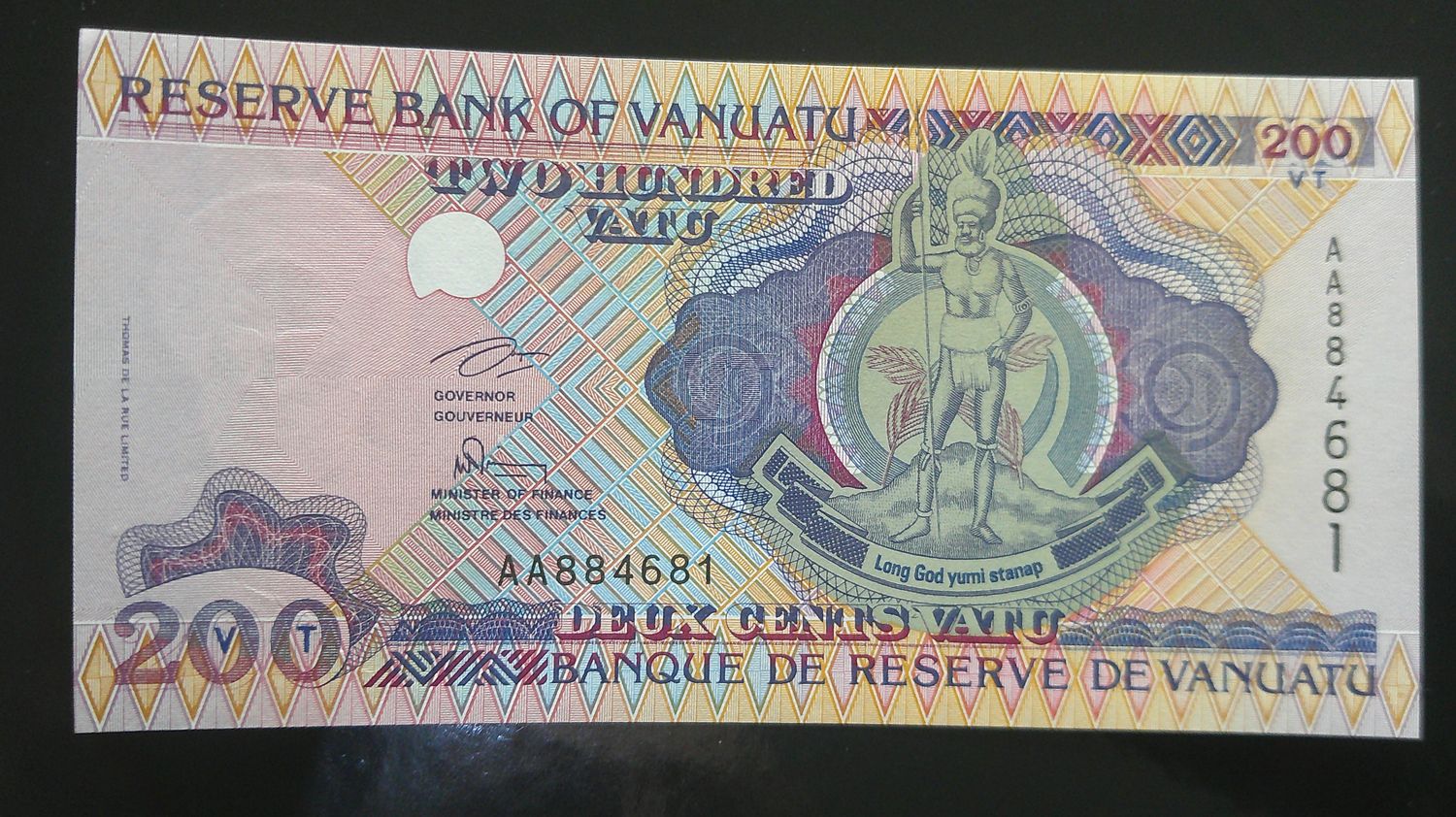 Vanuatu 200 Vatu - 1995