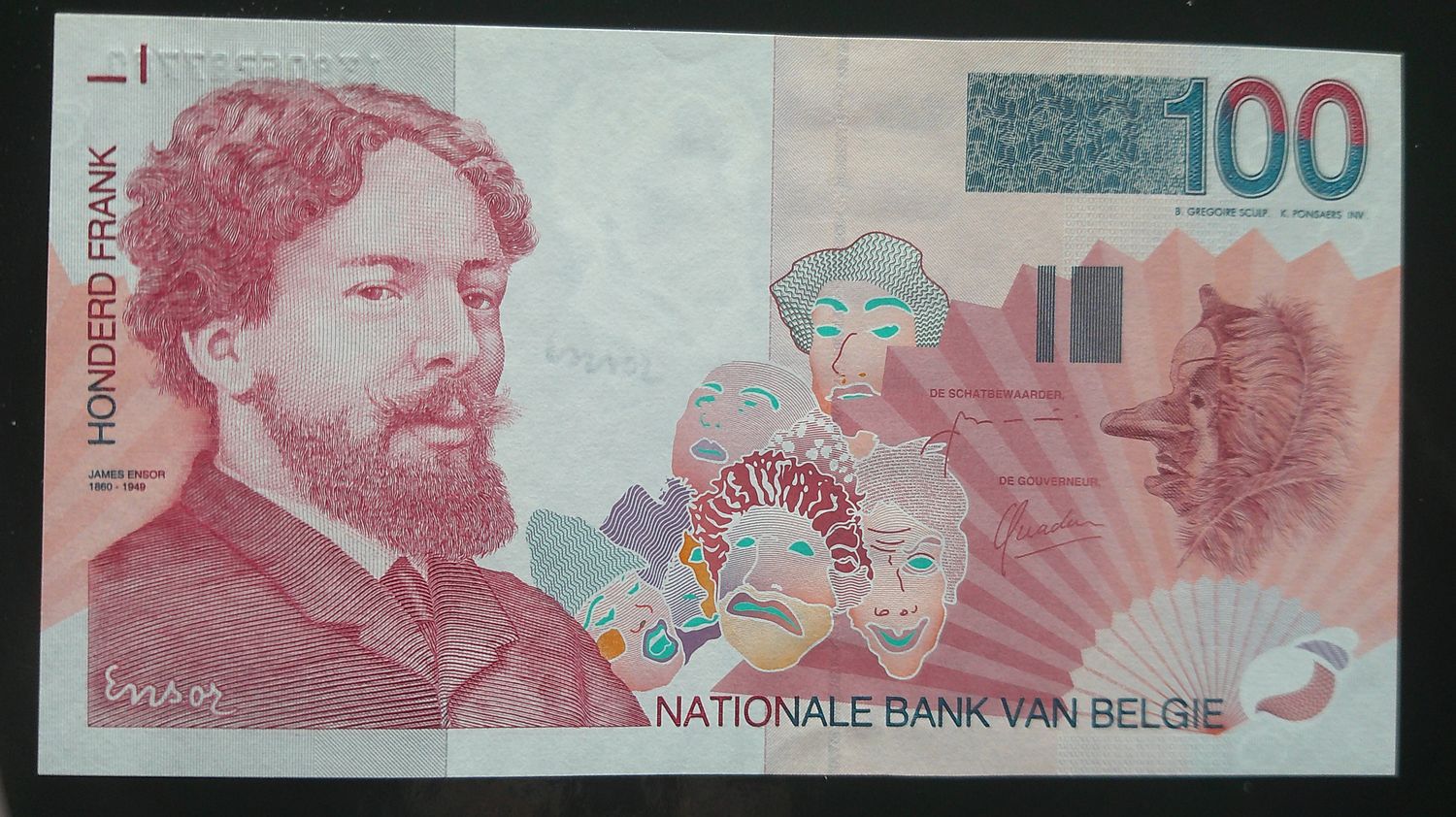 Belgium 100 Francs - 1999