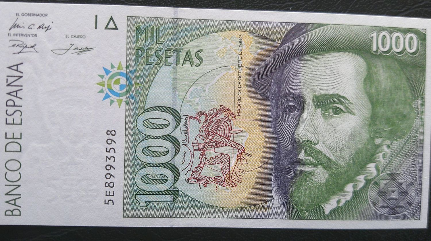 Spain 1000 Pesetas - 1992