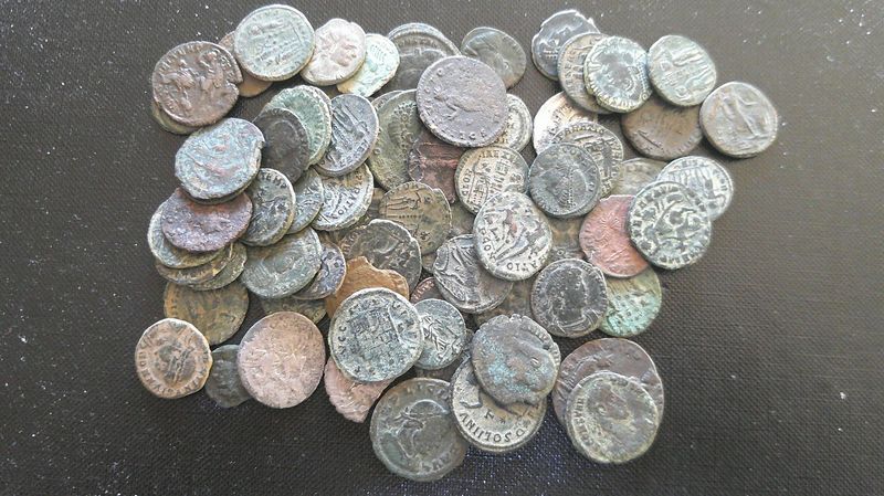 Group of Various Roman Coins