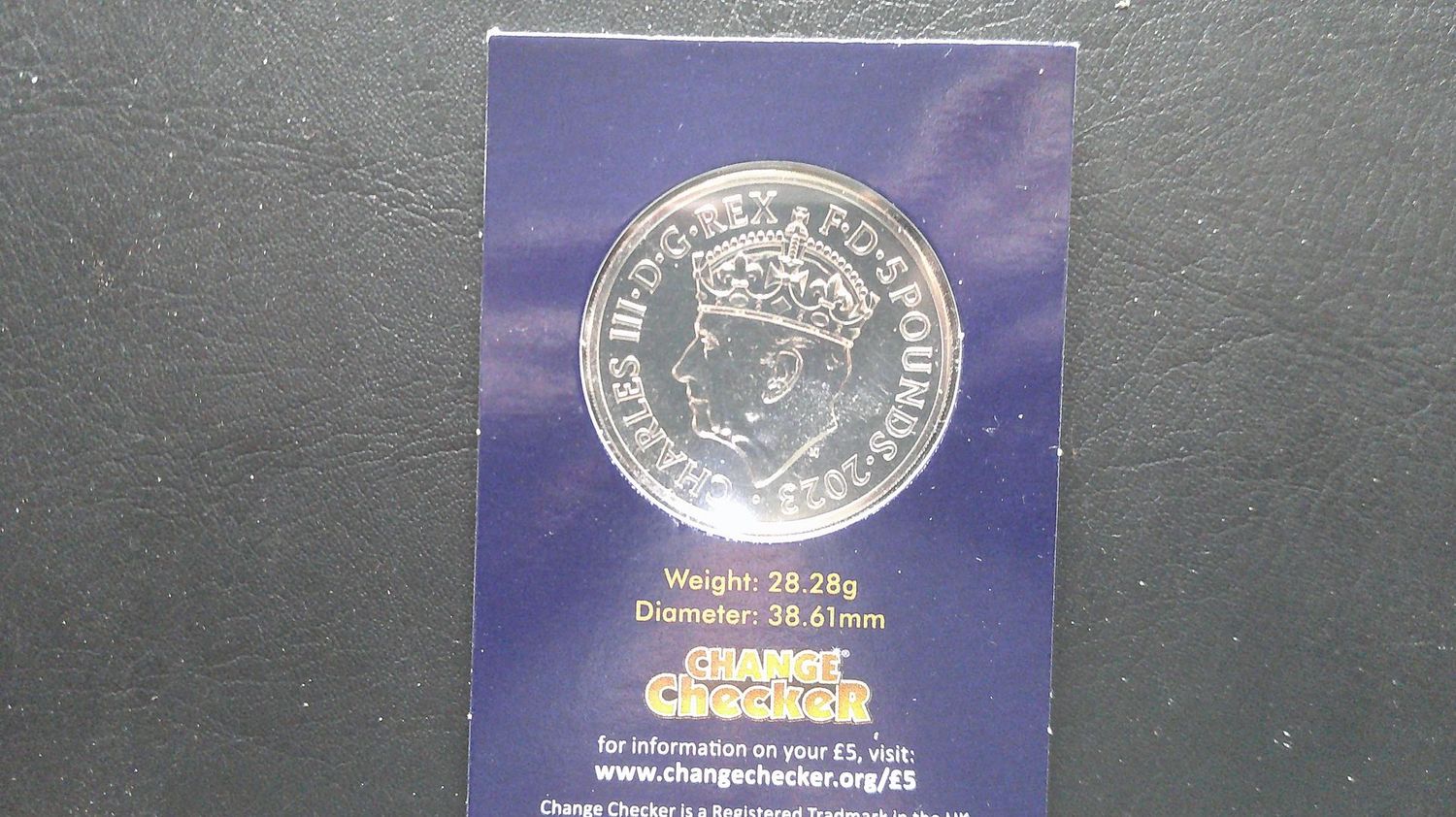 2024 - Five Pounds (Coronation of King Charles III)