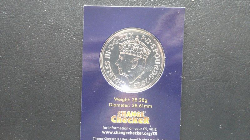 2024 - Five Pounds (Coronation of King Charles III)
