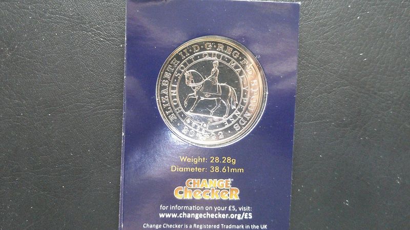 2022 - Five Pounds (Platinum Jubilee)
