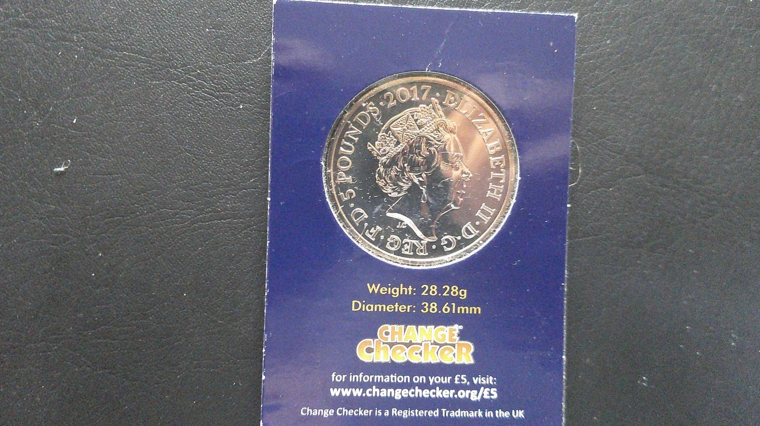 2017 - Five Pounds (Duke of Edinburgh)