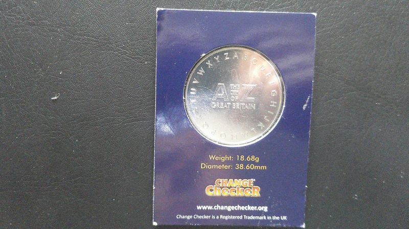 A to Z Completer Coin of Great Britain