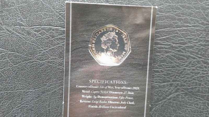 Isle of Man 2021 - Fifty Pence  (In Memoriam to the Duke of Edinburgh)