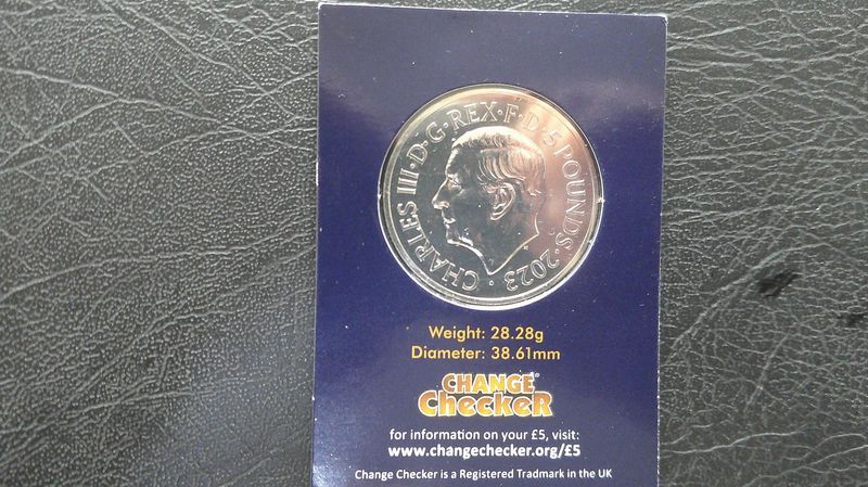 2023 - Five Pounds  (The Pride of England)