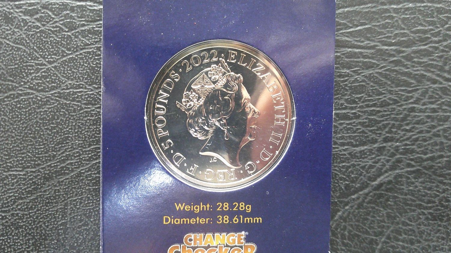 2022 - Five Pounds  (Her Charity and Her Patronage)