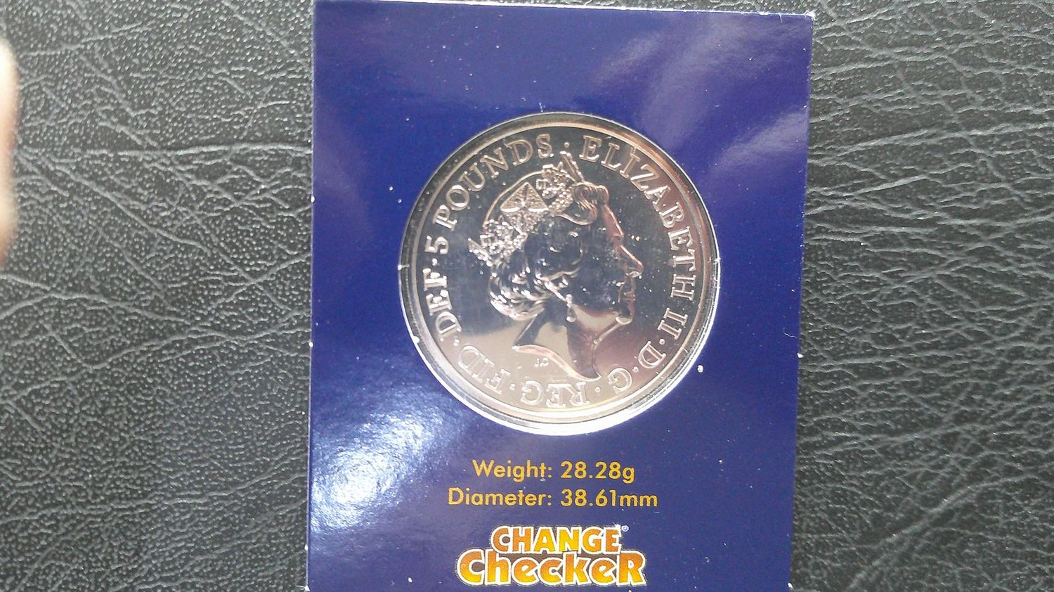 2020 - Five Pounds  (Queens Beast White Horse of Hanover)
