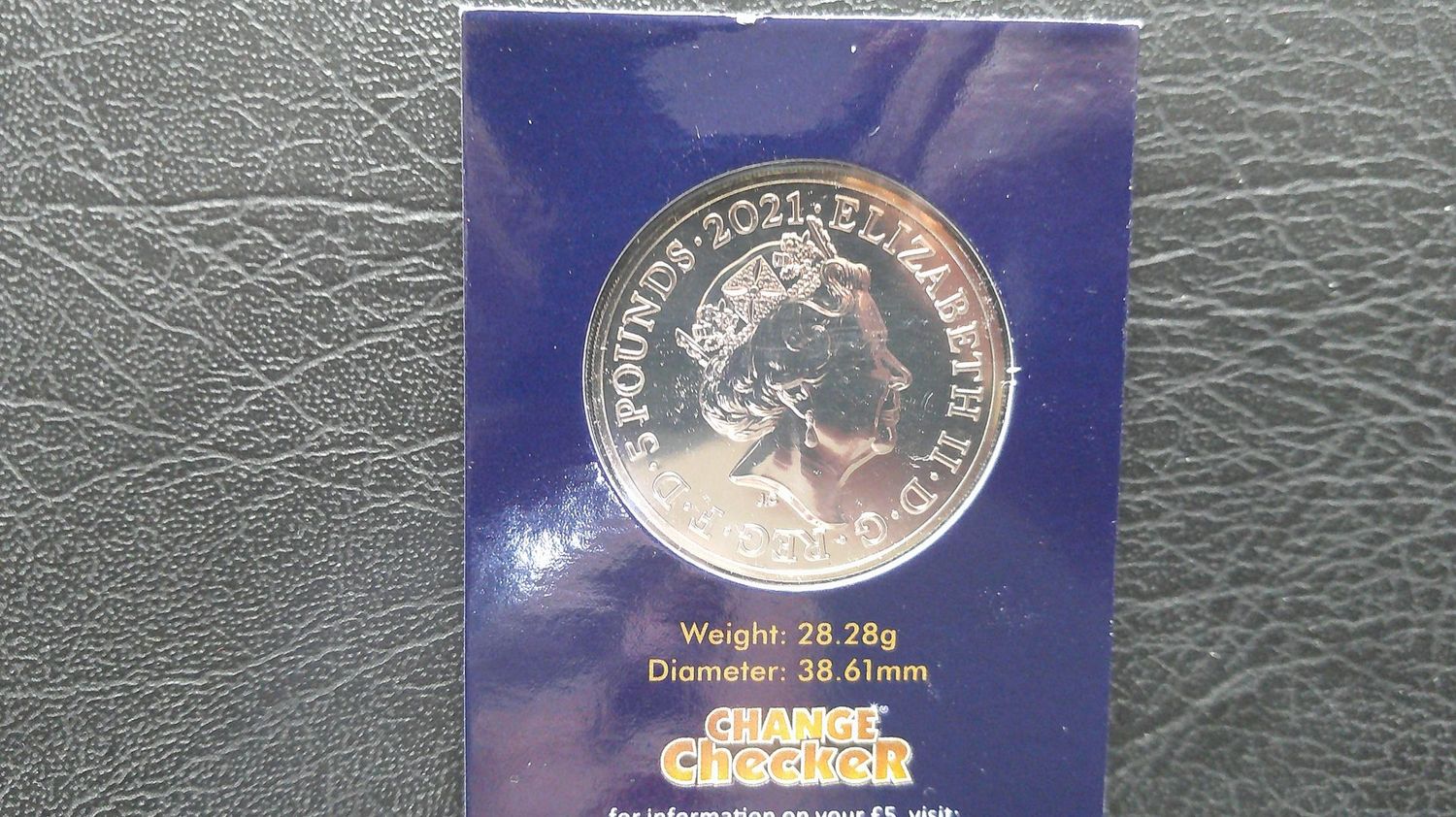 2021 - Five Pounds  (Alice in Wonderland)