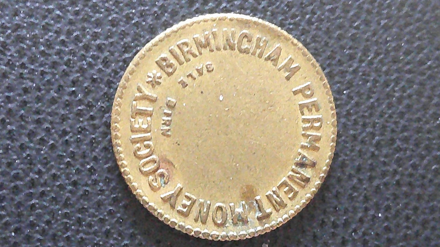 Birmingham Permanent Money Society   2-1/2d