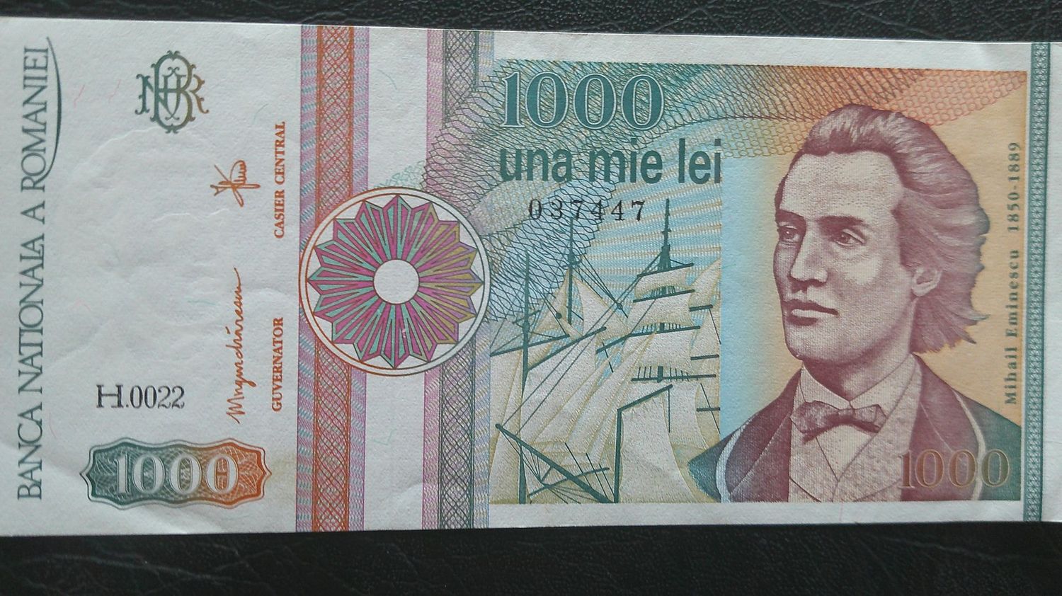 Romania 1000 Lei  -  1991