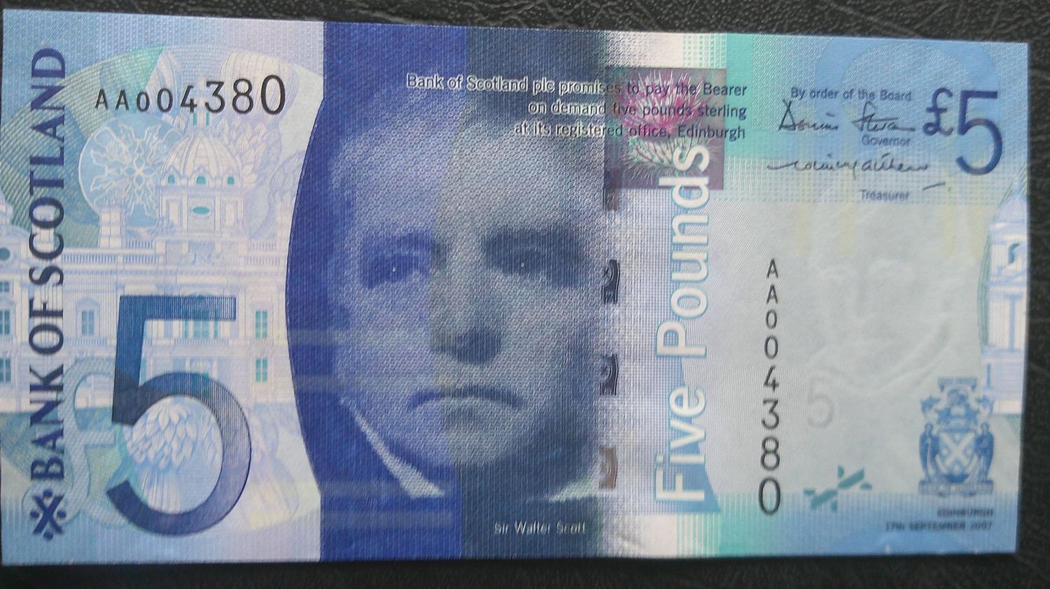 Bank of Scotland £5 - 2007