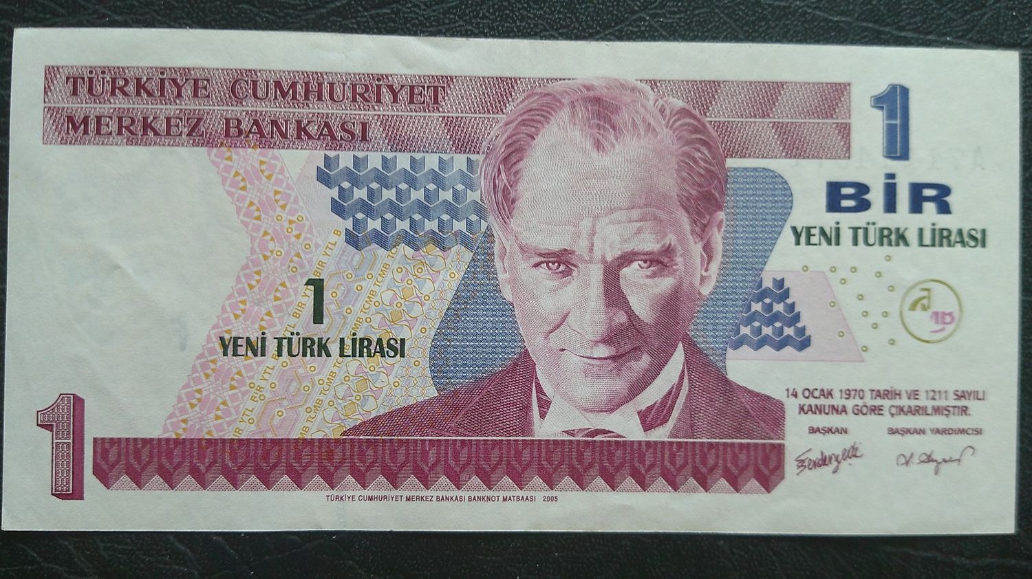 Turkey 1 New Lira - 2005