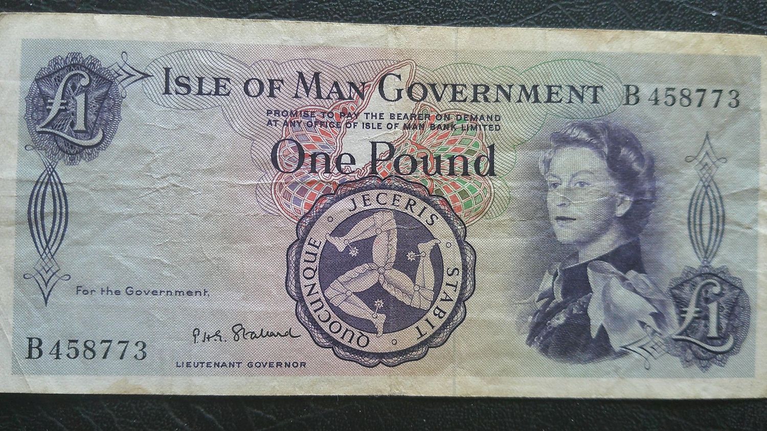 Isle of Man £1 - 1961 (Stallard)
