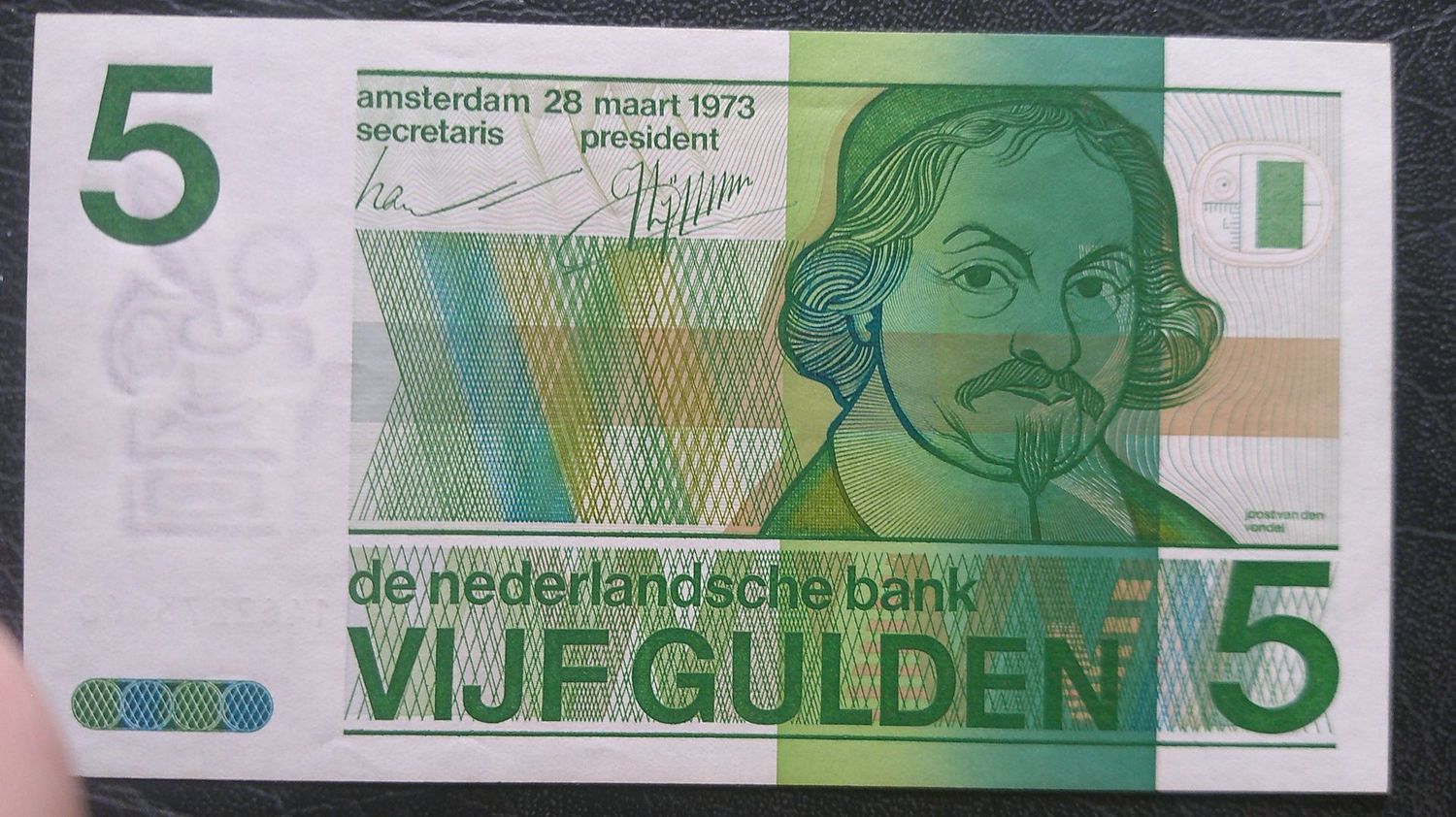 Netherlands 5 Gulden - 1973