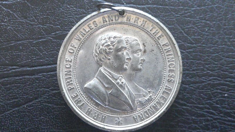 Royal Wedding Medal - 1863