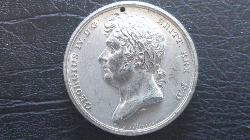 George IV Visit to Scotland Medal - 1822  (49mm)