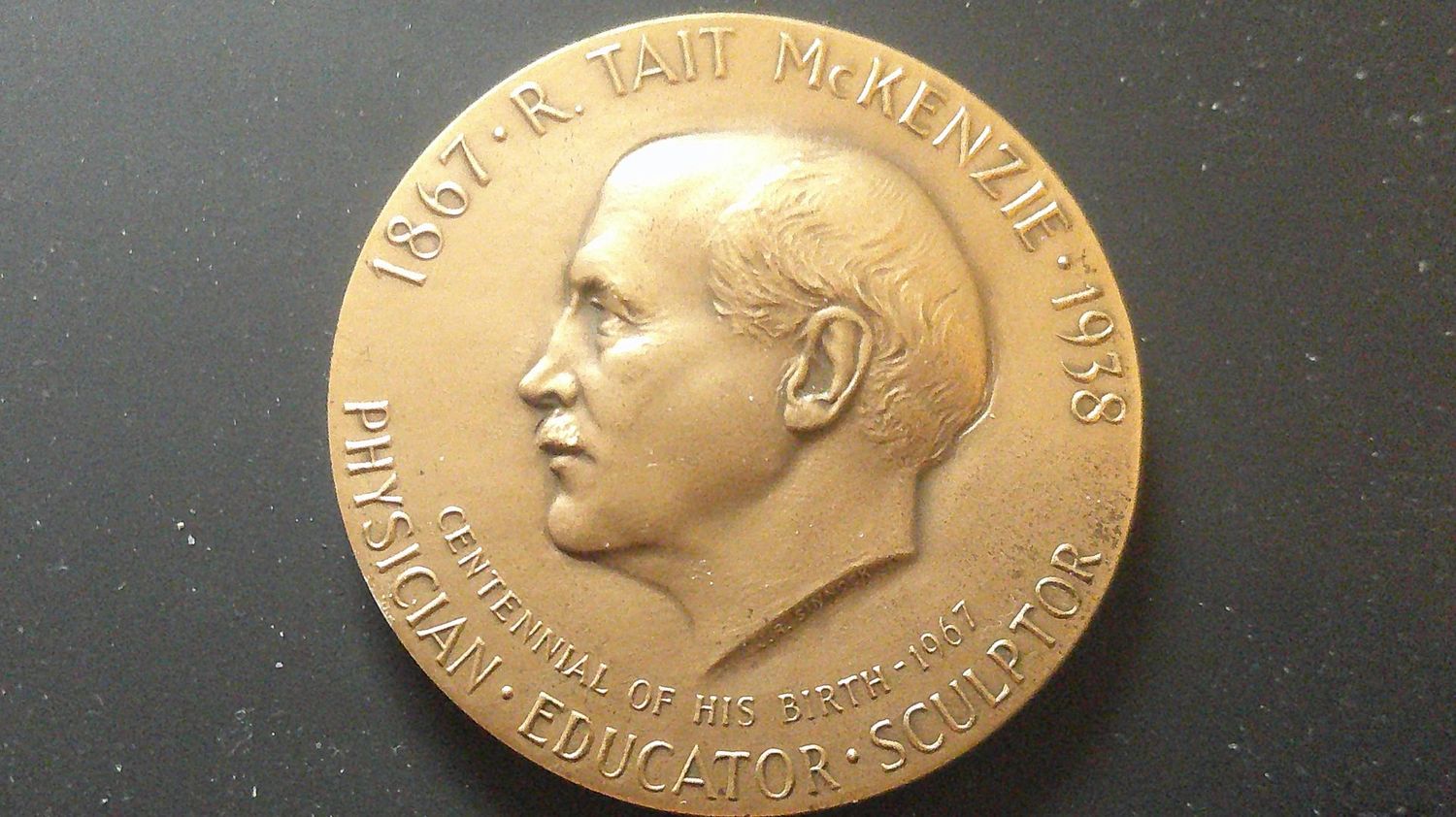 R . Tait McKenzie Centenary Medal - 1967