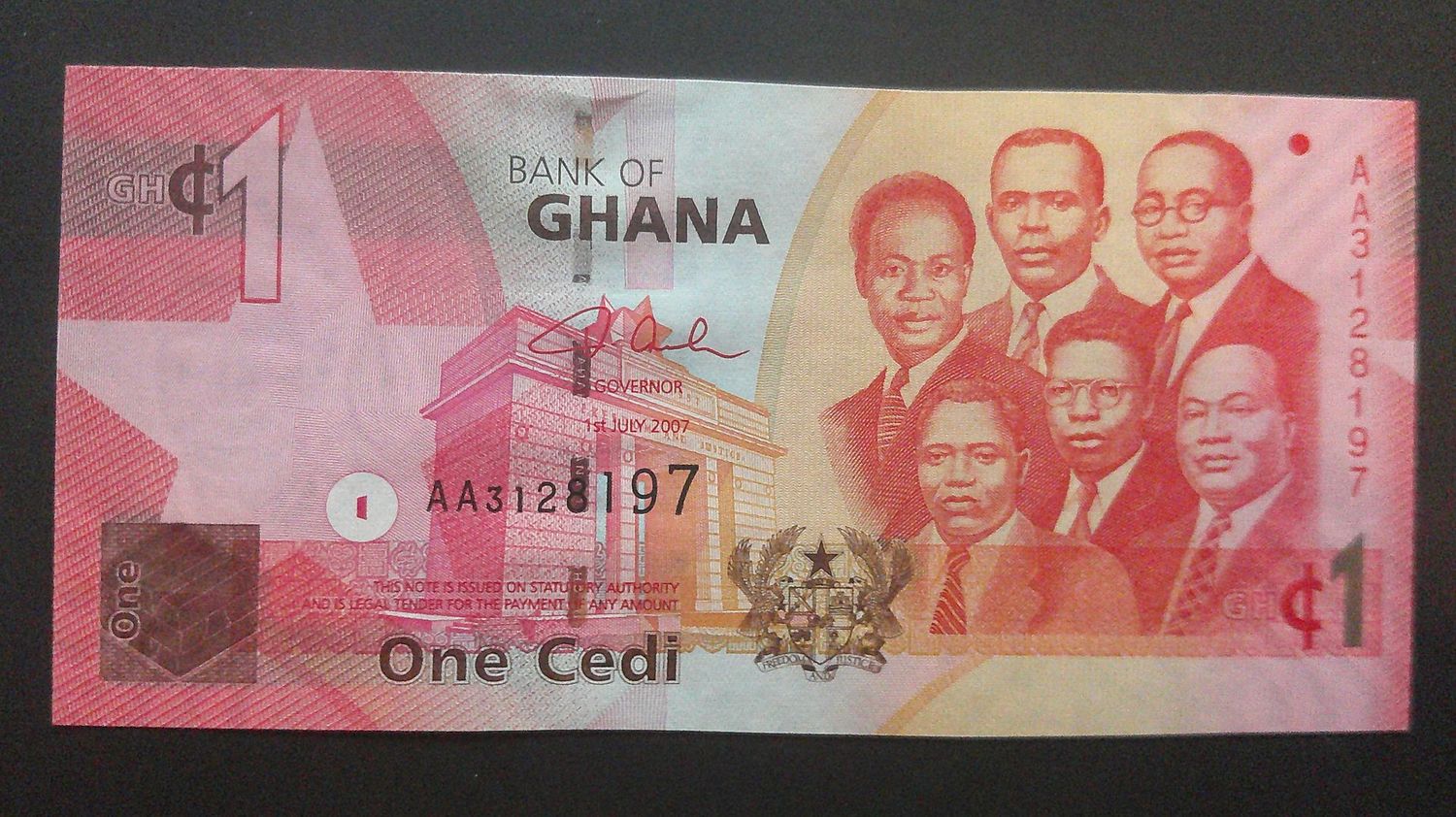 Ghana 1 Cedi - 2007