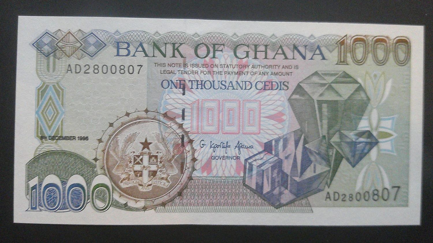Ghana 1000 Cedis - 1996