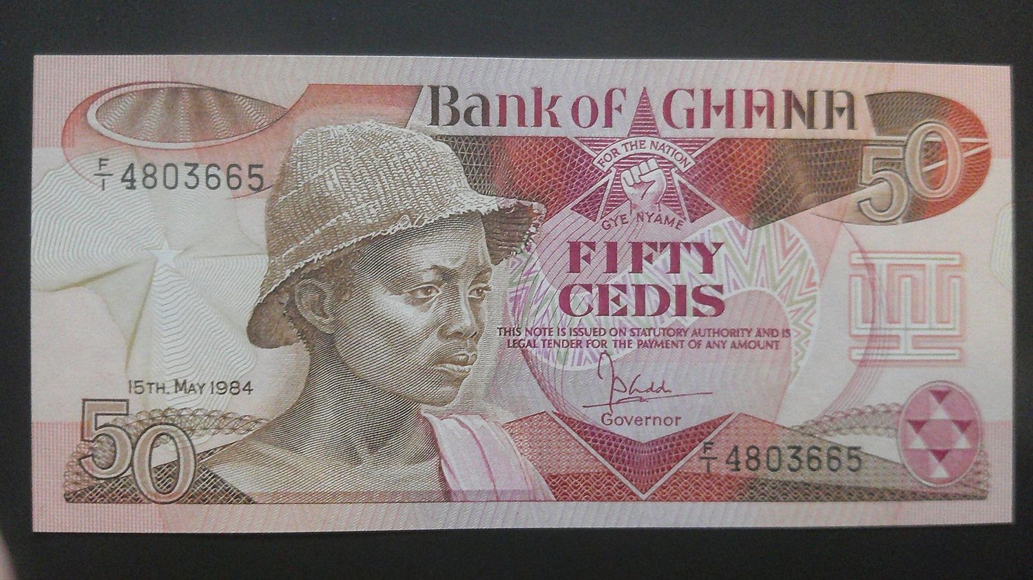 Ghana 50 Cedis - 1984