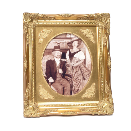 Antique Gold Baroque Picture Frame