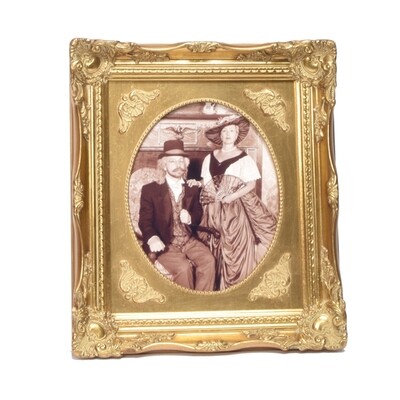 Antique Gold Baroque Picture Frame