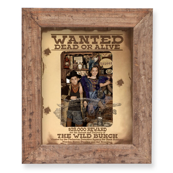 Rustic Crate Wood Picture Frame