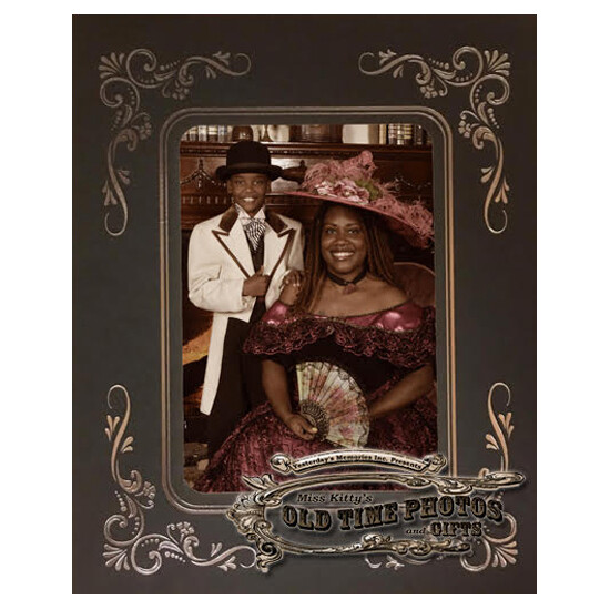 Black Vintage Rectangular Mat