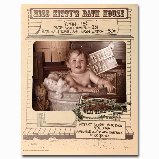 Miss Kitty's Bath House Poster  Mat