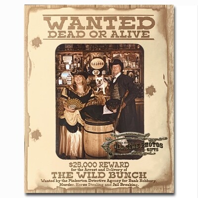 The Wild Bunch - Wanted Dead Or Alive Poster Mat