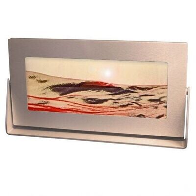 Moving Sand Pictures Red Volcanic Clear