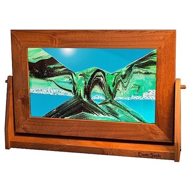Sand Art Moving Picture Alder Summer Turquoise Lg
