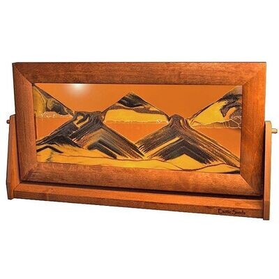 Moving Sand Art Picture XLarge Sunset Orange - Alder