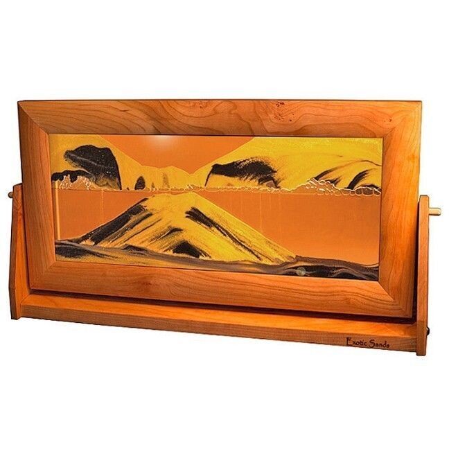 Sand Art Picture X-Large Sunset Orange