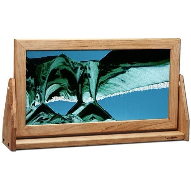 XX-Large Moving Sand Art Picture Summer Turquoise Cherry Frame