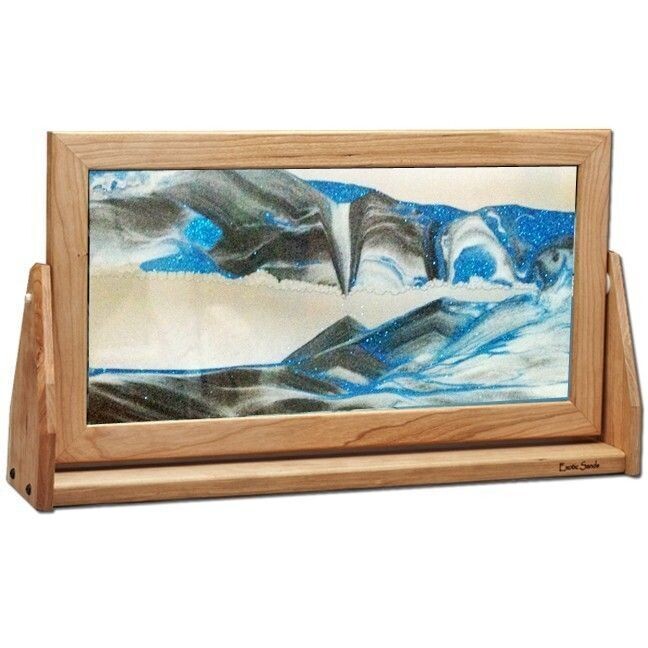 XX-Large Cherry Moving Sand Pictures Arctic Glacier Clear