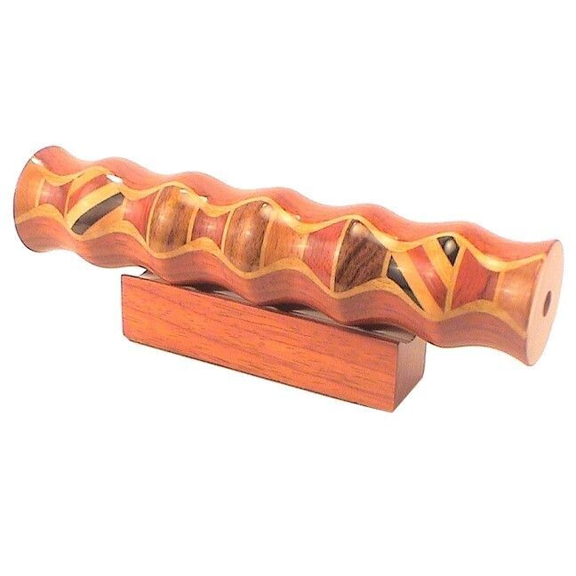 Wooden Kaleidoscope 9" Padauk Marketry Teleidoscope