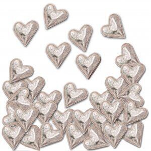 Hearts Pocket Charms Bulk 50 Piece