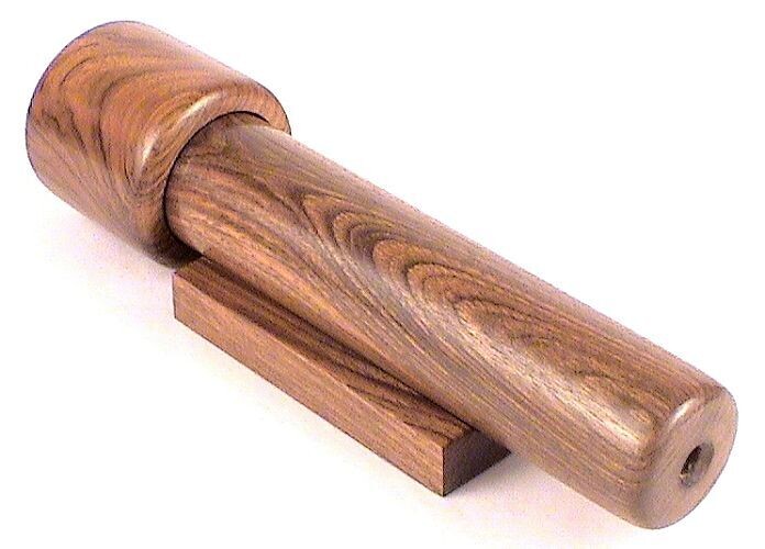 Walnut Rotating Head Kaleidoscope 7 5/16"