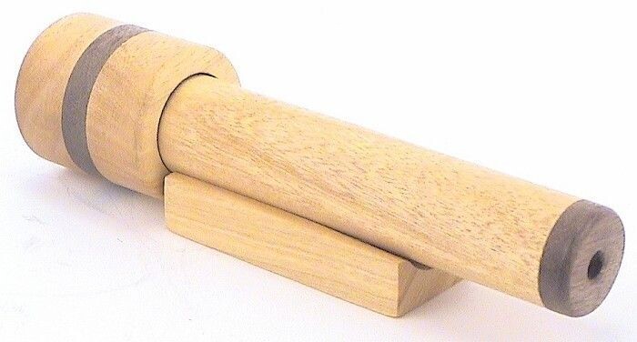 Jalneem and Walnut Rotating Head Kaleidoscope 5 1/2