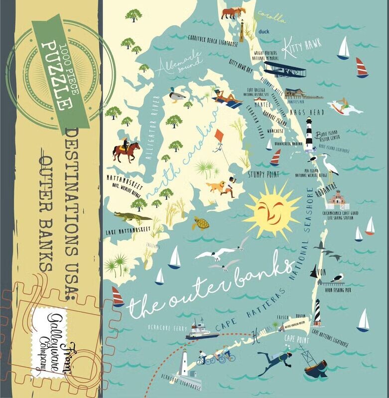 Outer Banks 1000 Piece Jigsaw Puzzle