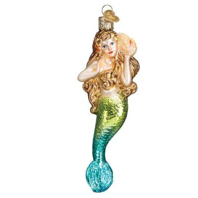Mermaid Christmas Ornament
