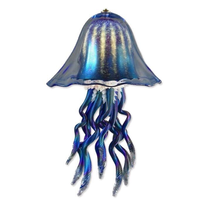 Jellyfish Table Lamp Double Dome Available In 12 Colors