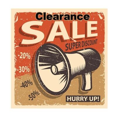 Last Chance Clearance Sale: Shop Now!