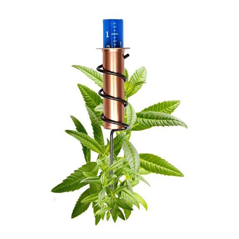 World's Coolest Rain Gauge Copper 24"