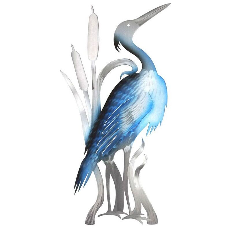 Heron Aluminum Wall Hanging