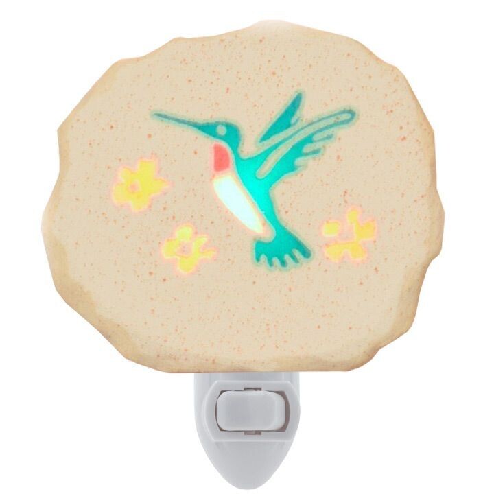 Blue Hummingbird Nightlight