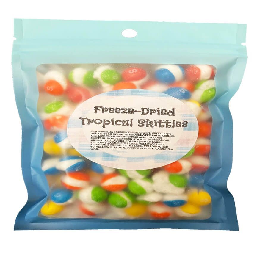 Freeze-Dried Tropical Skittles - Freeze Dried Candy - Miss Kittys Old Time Photos and Gifts